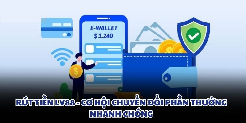 Rút tiền LV88 - Cơ hội chuyển đổi phần thưởng nhanh chóng rút tiền lv88